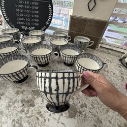Black And White Coffee Mugs