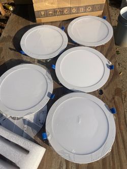 5 pack 8” ultra thin LED lights