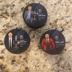 Vegas Golden Knights Pucks!