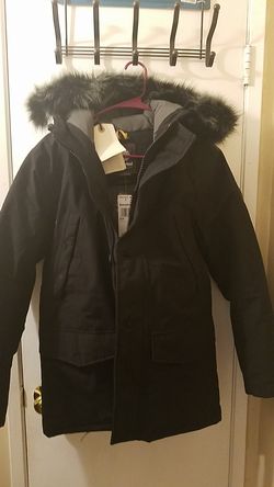 TIMBERLAND Black Parka Jacket