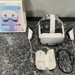 Meta Quest 3S 128GB VR Headset – Complete Set with Original Box