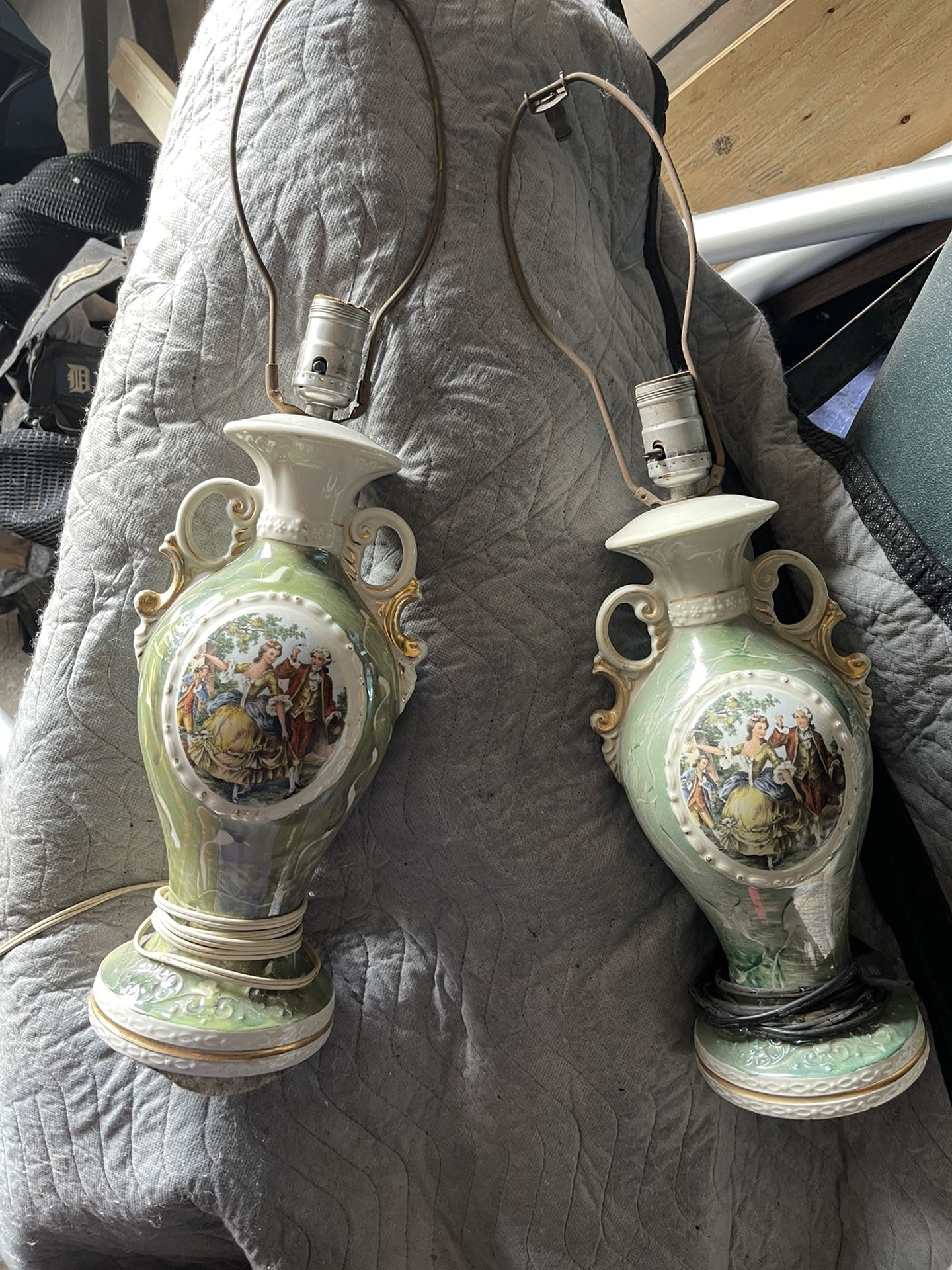 Vintage Lamps $300 For The pair 