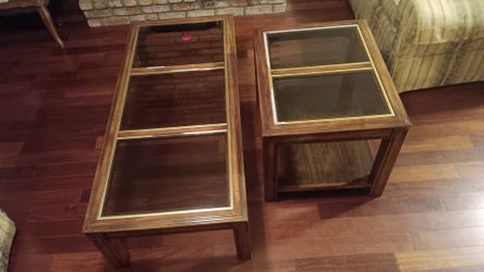 2 End Tables & 1 coffee table