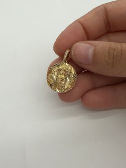 10KT Real Gold Saint Jude Pendant
