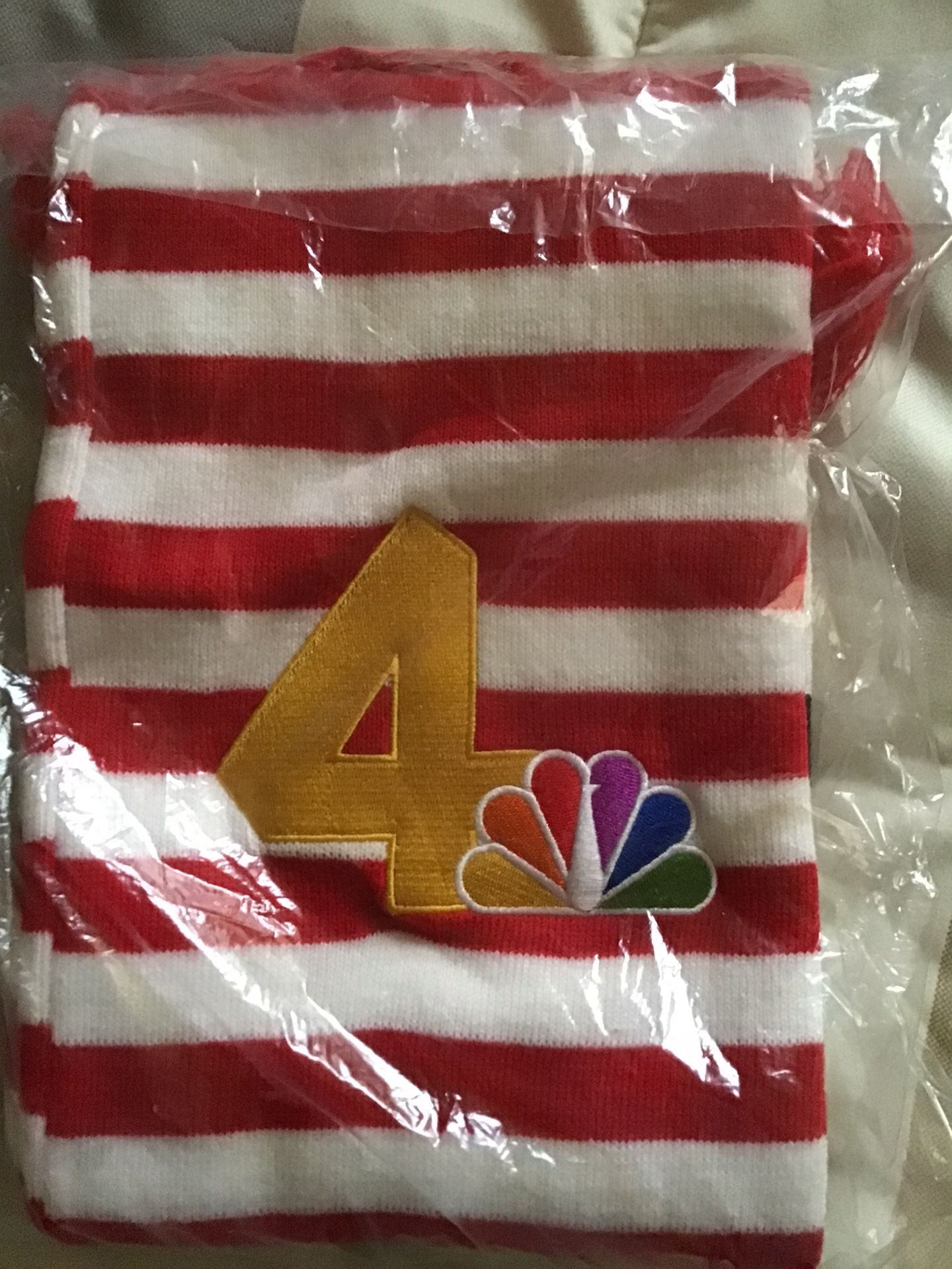 Rare NBC Nashville WSMV Channel 4 Scarf