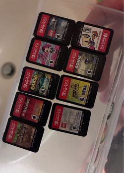 Nintendo switch games lot