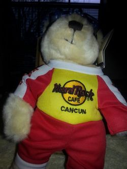 Hard rock cafe teddy bear
