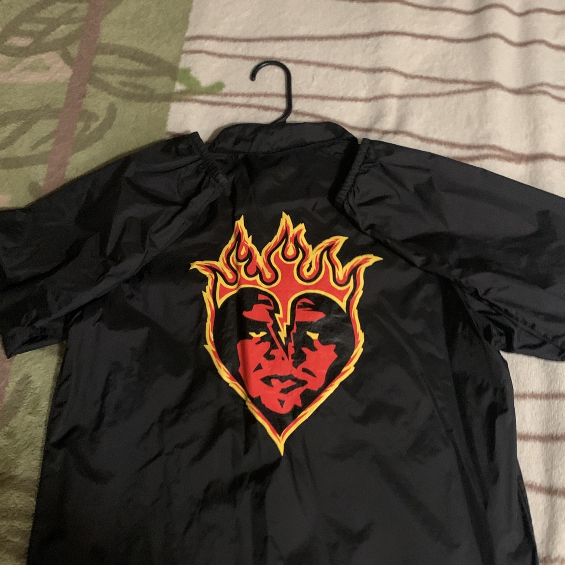 Obey Windbreaker Broken Fire-heart