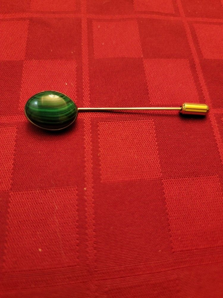 Malachite Stick Pin