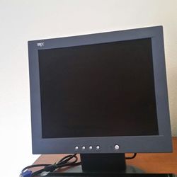 17 inch Monitor and a keyboard