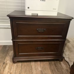 Macy’s Clinton Hill Cherry Lateral File Cabinet – Like New – $250