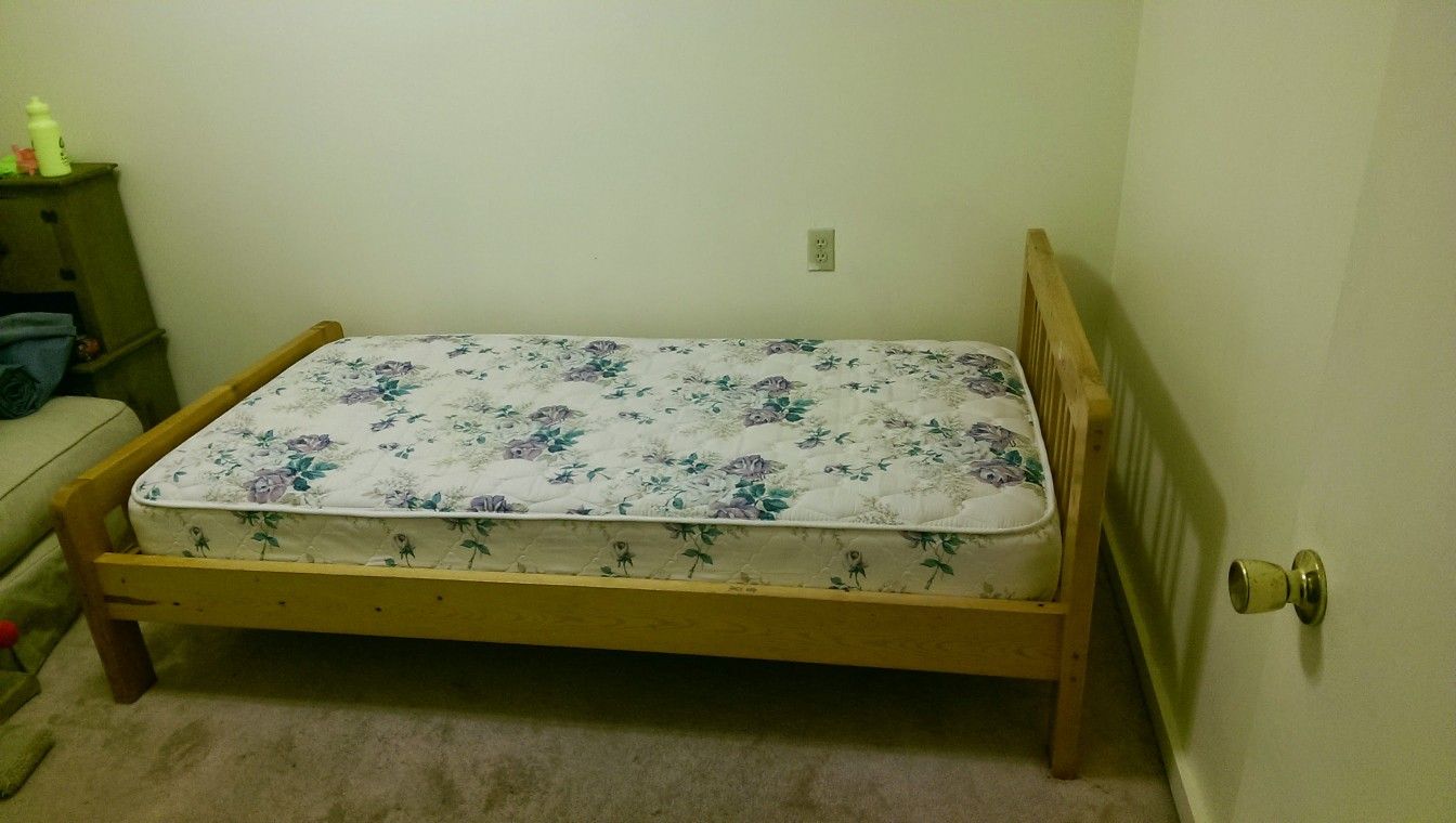 Twin Bed Frame (No Mattress)