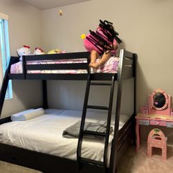 Bunk Bed (Frame And Mattresses) 