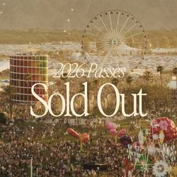 🎟️ Coachella 2026 Weekend 2 (1 GA  wristband + Car Camping) — SOLD OUT GA