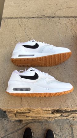 New Nike air max 1 ‘86 OG golf shoes white black gum Men’s 7, Youth 7y, Women’s 8.5