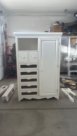 White Dresser