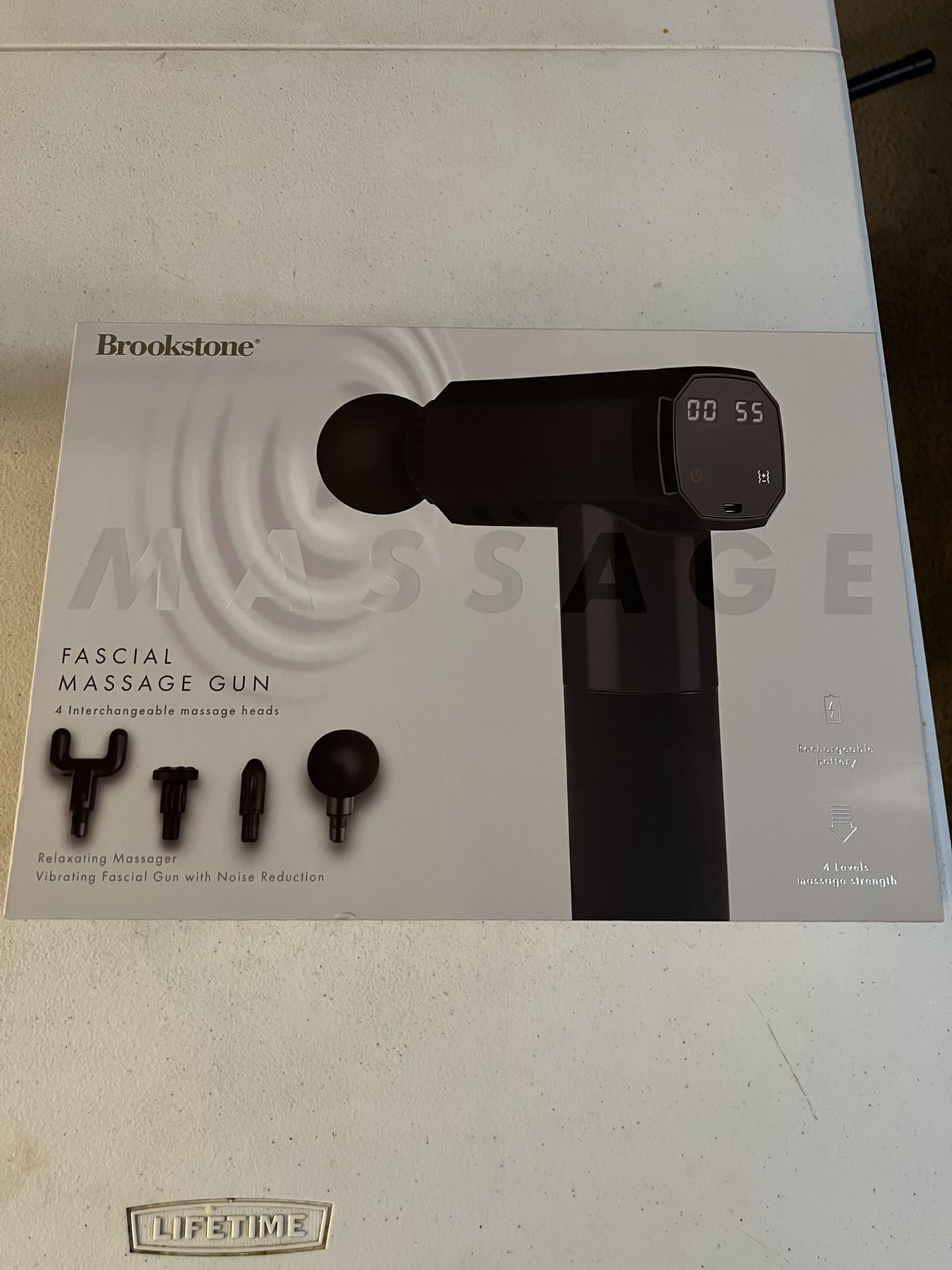 Brookstone Fascial Massage Gun