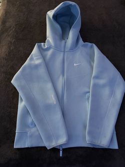 Nike NOCTA Full-Zip Hoodie Light Blue