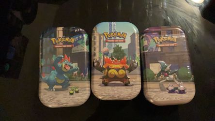 Mini pokemon tins