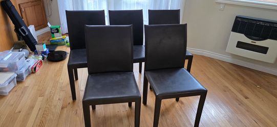 Crate & Barrel Dining Chairs – Set of 5