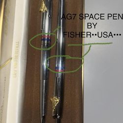 early edition of the AG7 Series Space Pens By Fisher 
