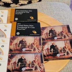 2007 To 2016 Presidential Dollar Coins