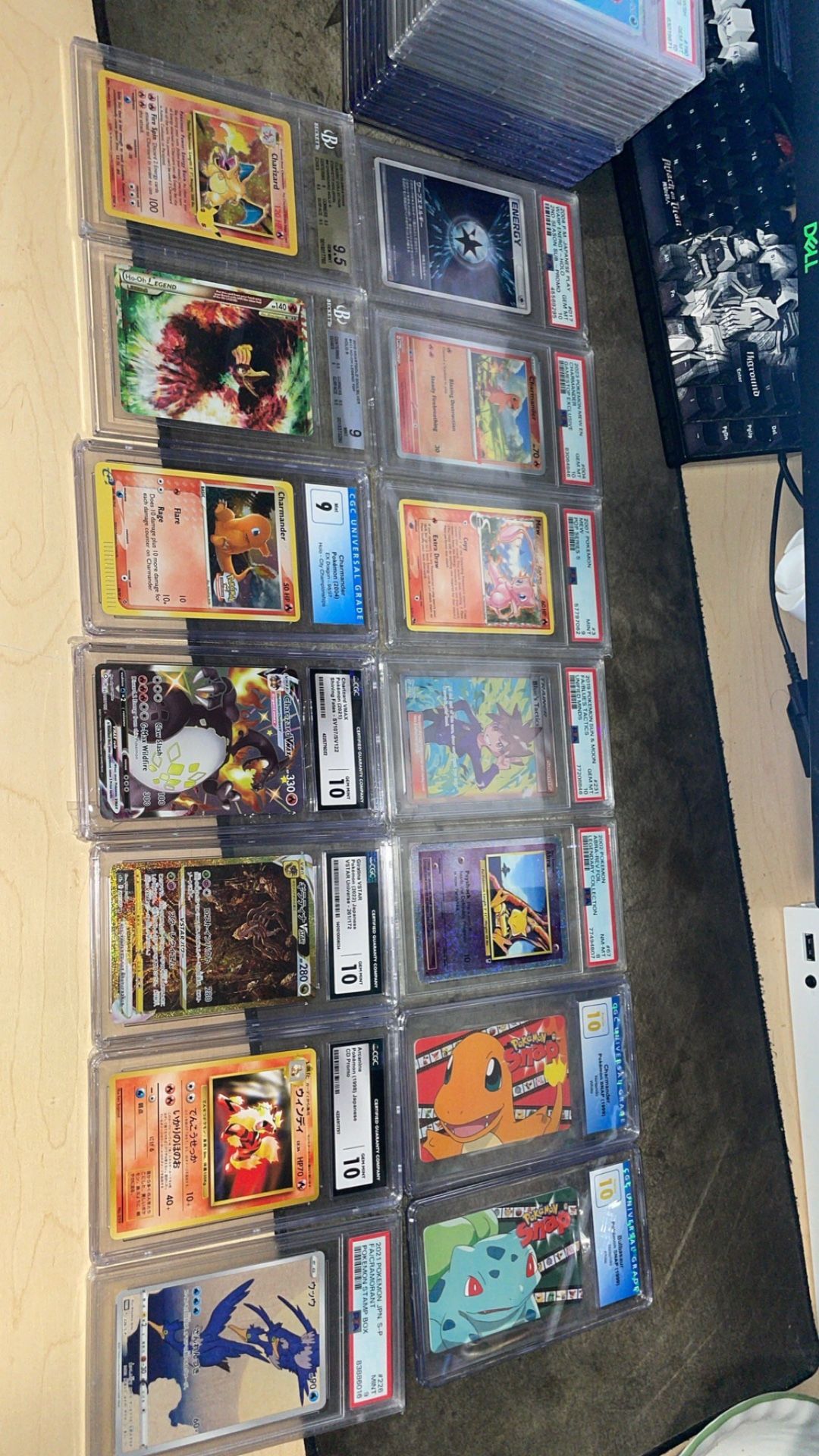 Graded Pokemon Cards(Beckett, Psa, Cgc) Prices On Desc 