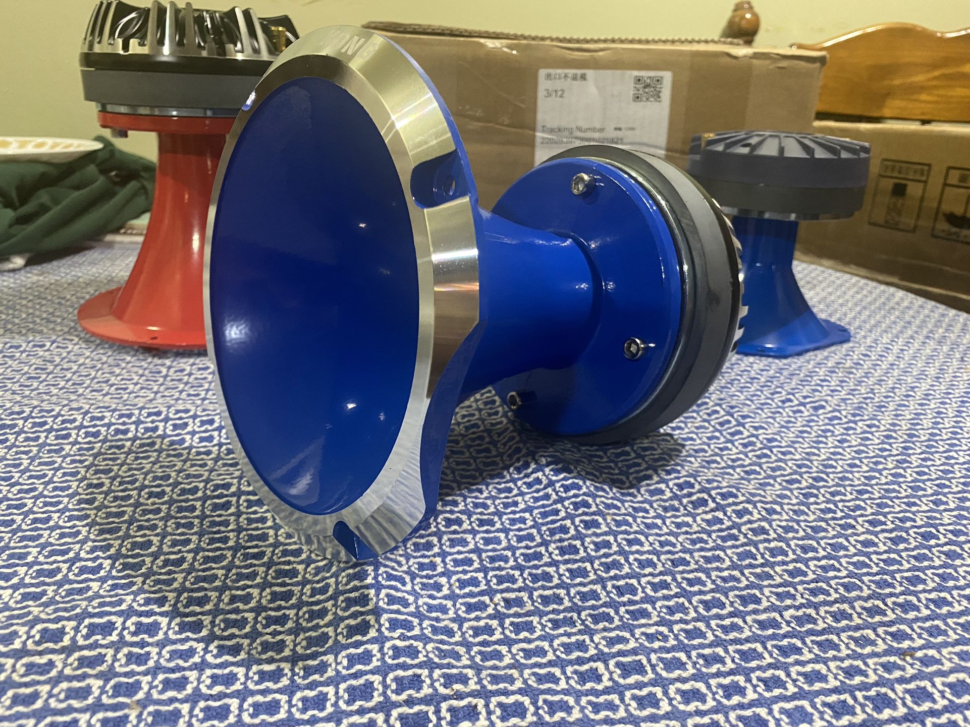 New Kong Audio 4 Bolt Driver + Aluminum Horn Lens $120 Each