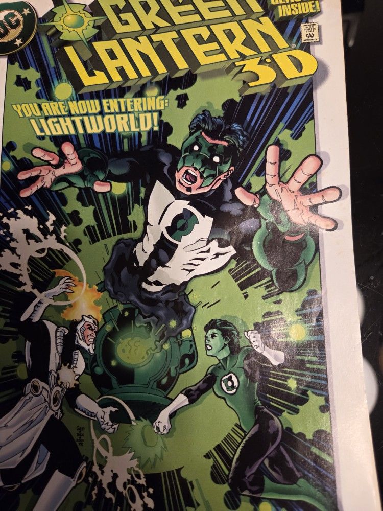 Green Lantern 3D December 1996