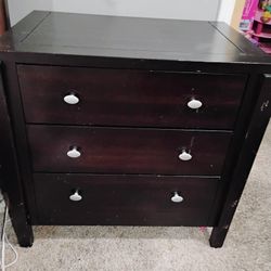 Set of 2 Cherry wood  Bedside tables