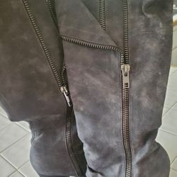 New Knee-high Zipper Boots Size 9.5