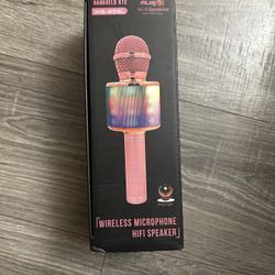 Wireless Microphone Hifi Speaker