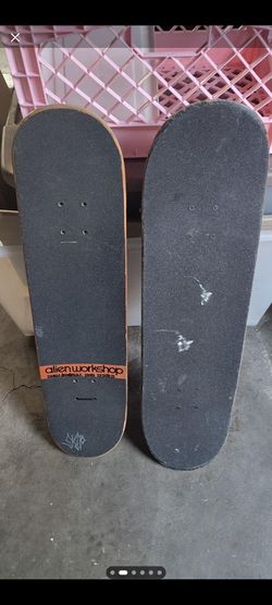 Alien Workshop Skateboard $35 plus $5.00 for Second Board.