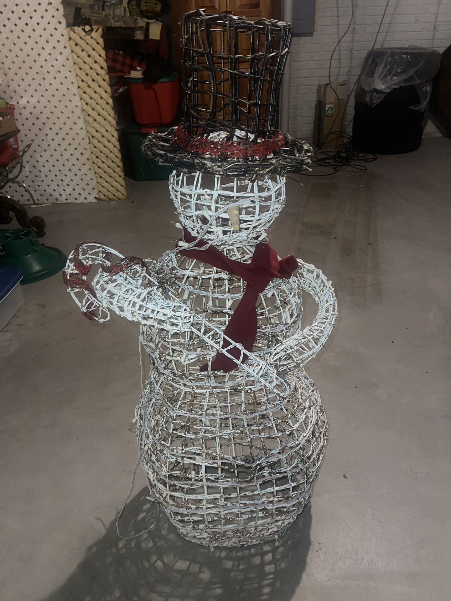 Outdoor Light up Snowman