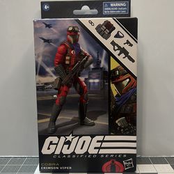 G.I. Joe classified Crimson viper