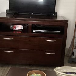 Walnut Entertainment Center