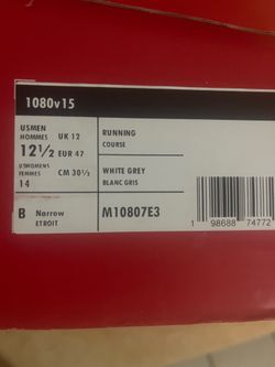 New Balance 1080 V15  / size 12.5