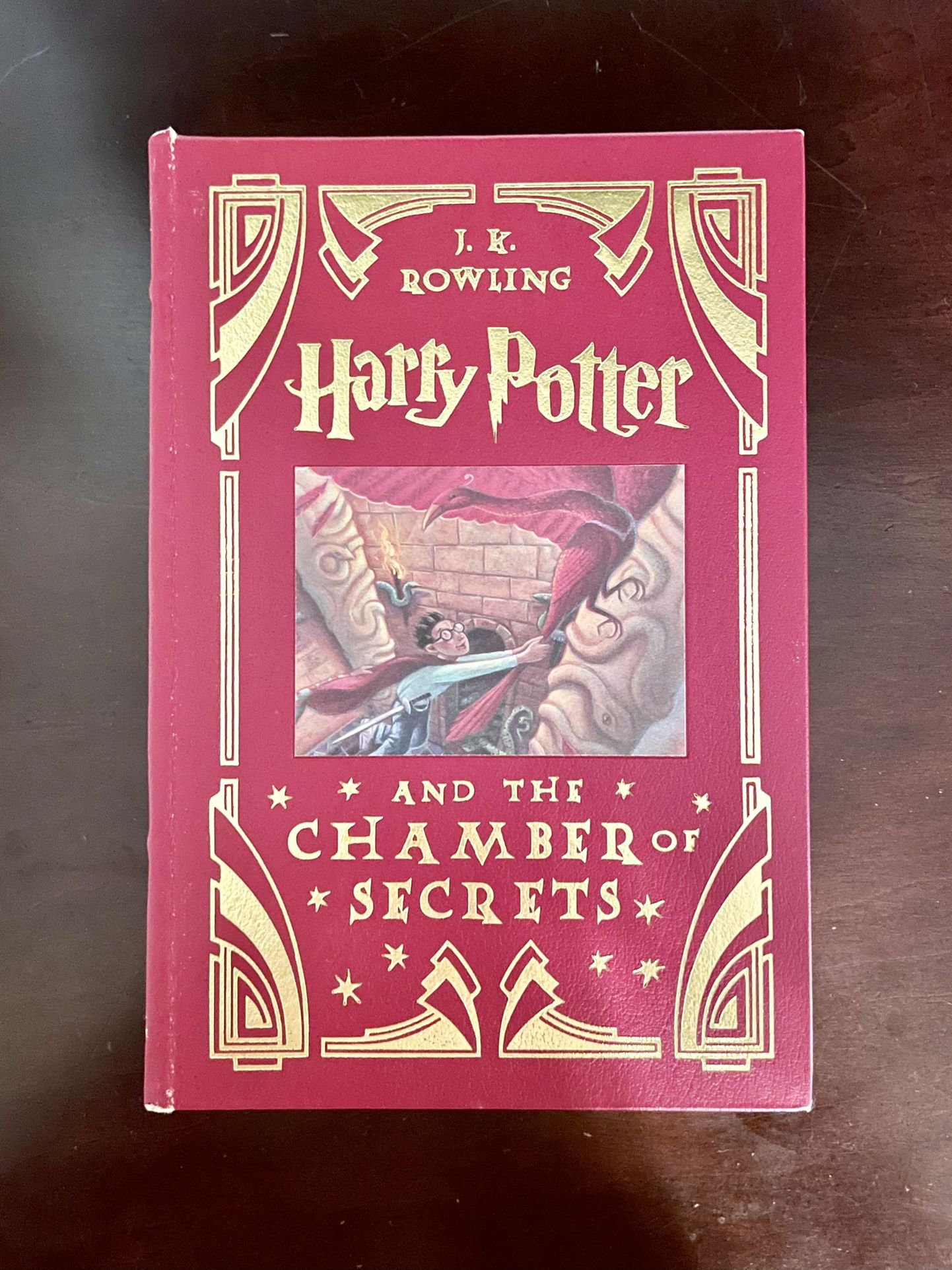 Harry Potter Chamber of Secrets - Rare Collectors Edition with Gold Edged Pages 1st Edition (NEW)