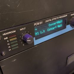 Lexicon PCM 81 Multi Effects Reverb Processor 