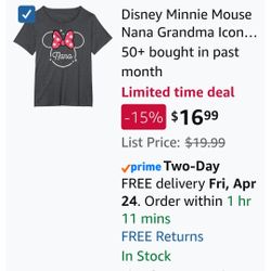 NANA Minnie Mouse Shirt