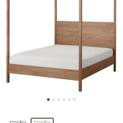 Queen Canopy Bed Frame 