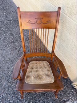 Vintage Oak Rocking Chair