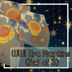 WWI Era Napkins From Japan 