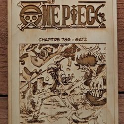 One Piece Wooden Portraits