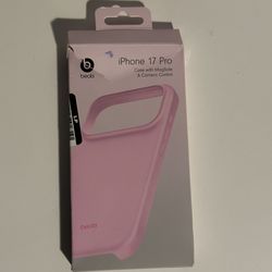 Beats iPhone 17 Pro MagSafe Protective Case Pink New