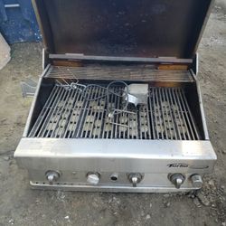 32" BBQ & Double Sideburner