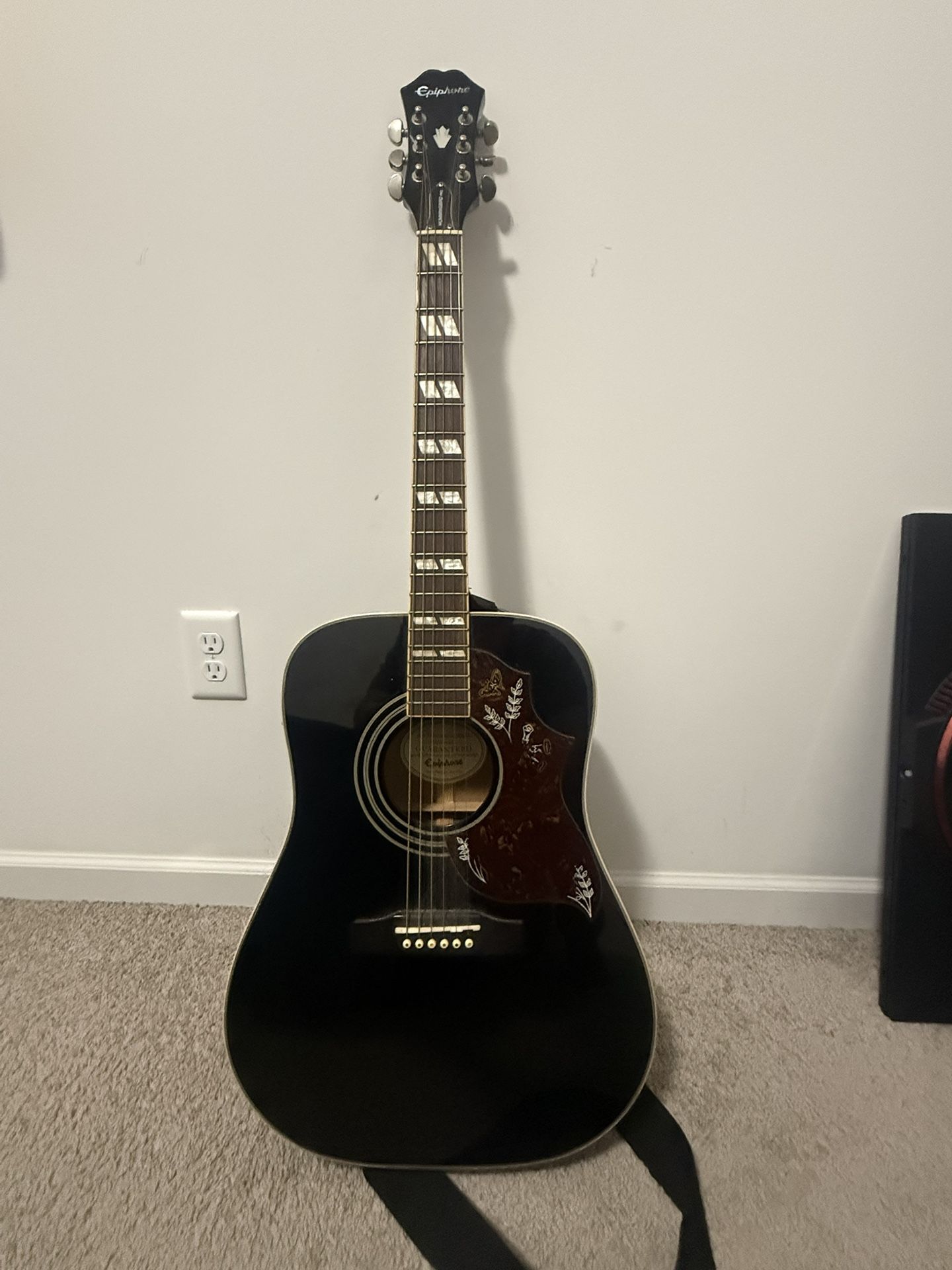 Epiphone Hummingbird Pro/EB Acoustic-Electric Guitar – Mic Doesn’t Work