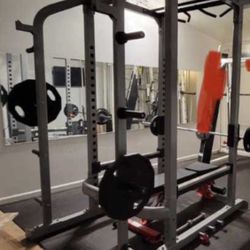 Squat Rack Power Rack Pull Up Station
