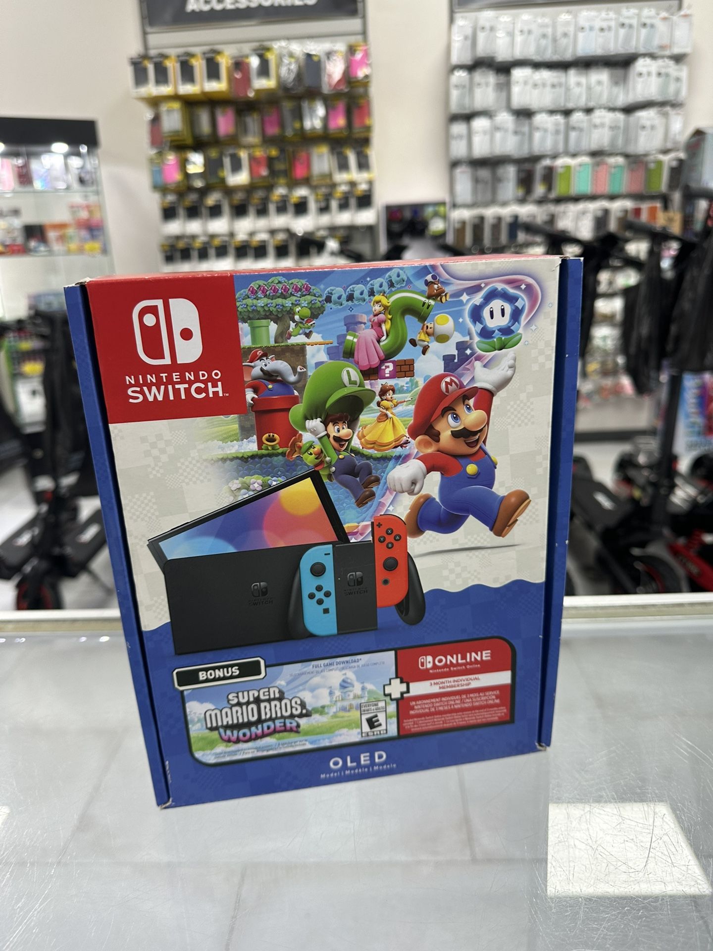 Nintendo Switch OLED Mario Bundle! Finance For $50 Down Payment!!