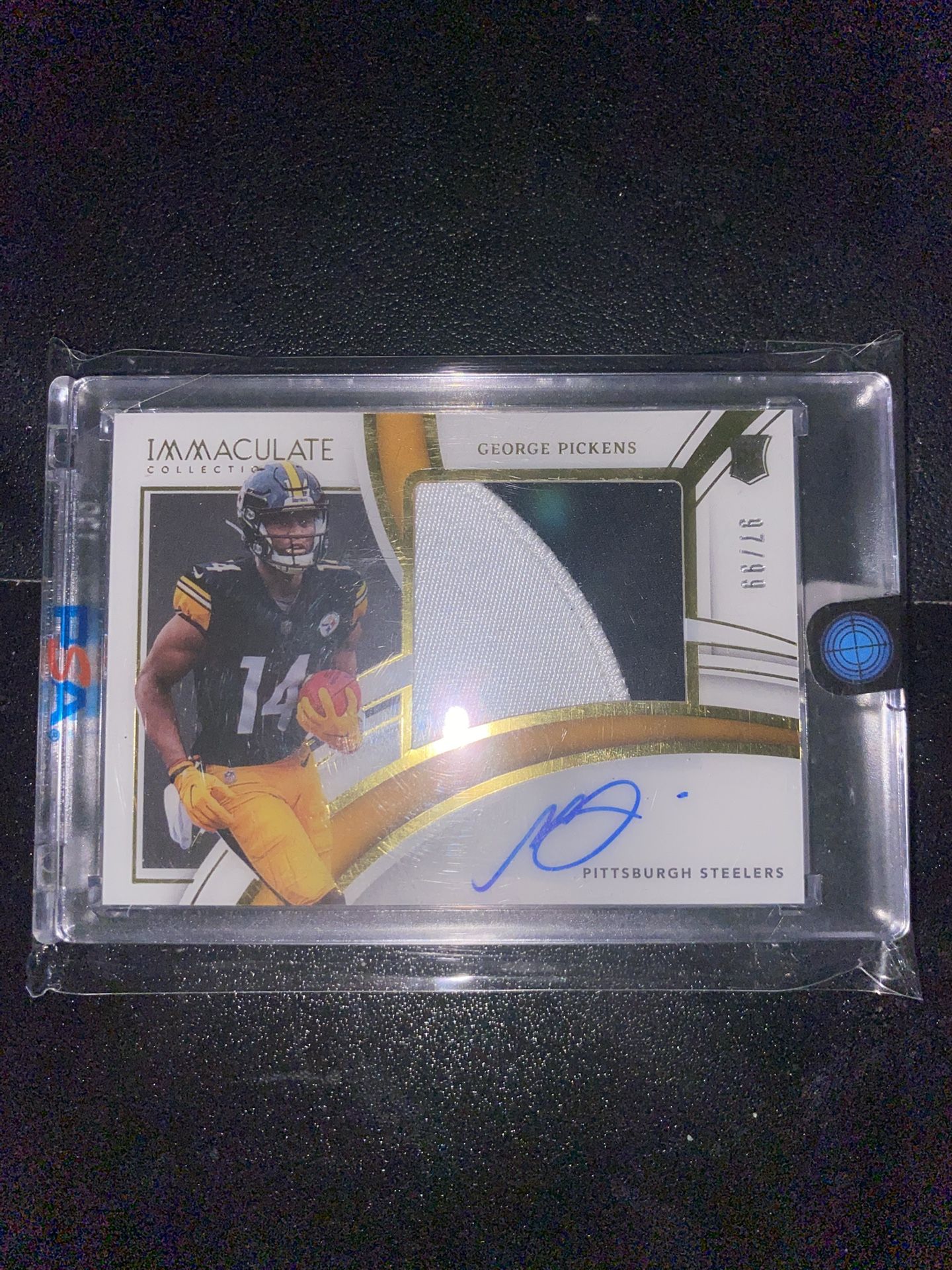 George Pickens Auto Rookie Patch Rpa /99
